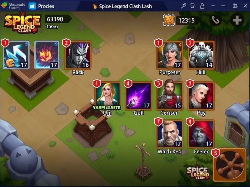 Spice Legend Clash Gameplay